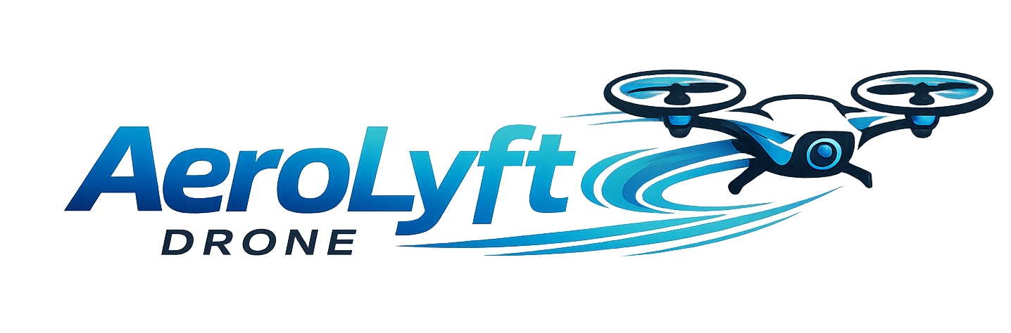 AeroLyft Drone logo design
